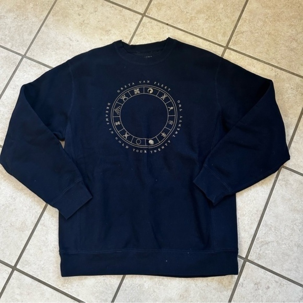 GRETA VAN FLEET 2022 TOUR SWEATSHIRT SHIRT Xl